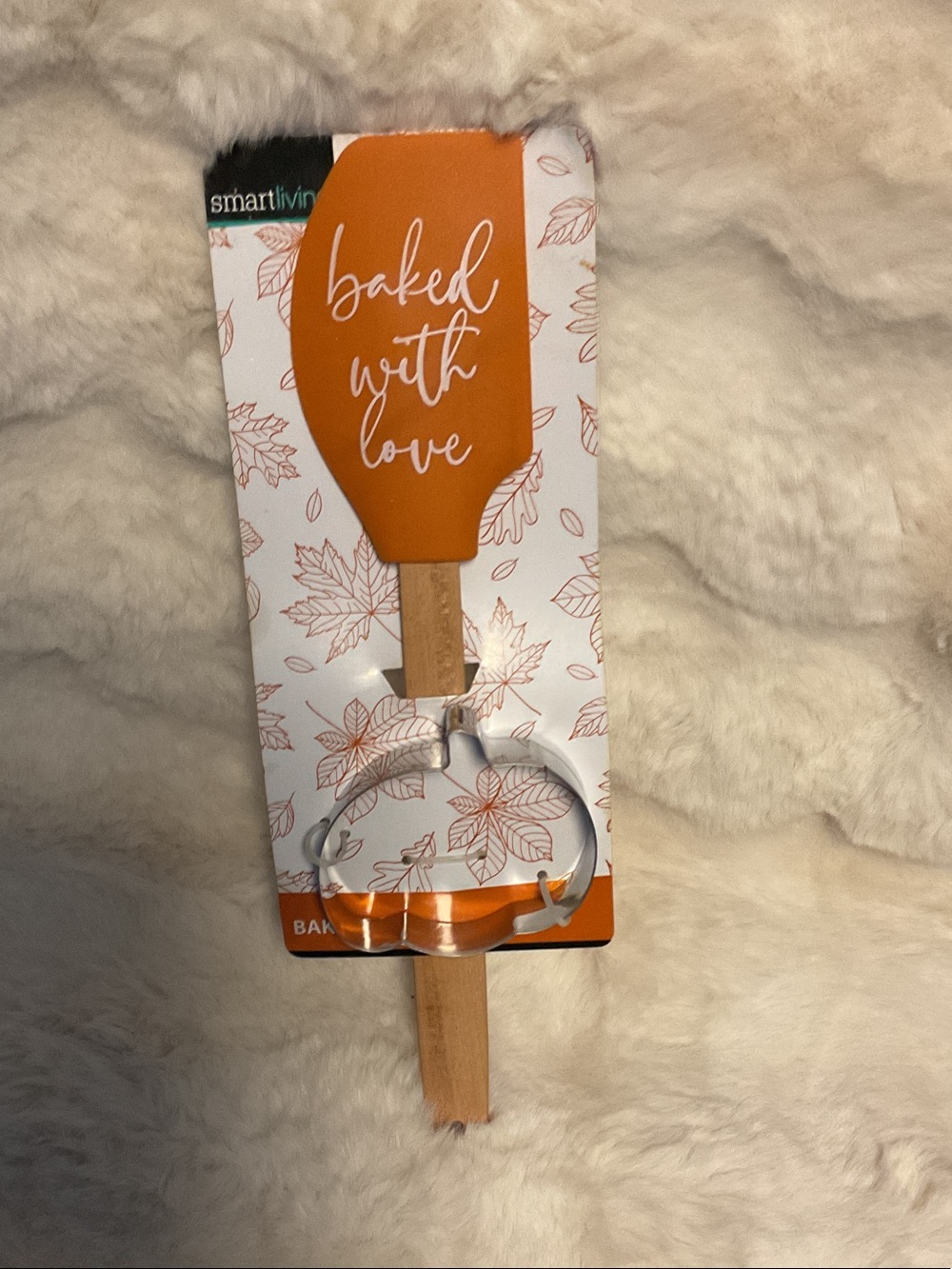 Baked With Love Baking Set With Pumpkin Cookie Cutter